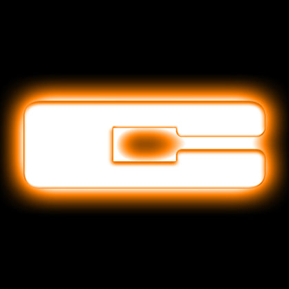 ORACLE Lighting Universal Illuminated LED Letter Badges - Matte White Surface Finish - C
