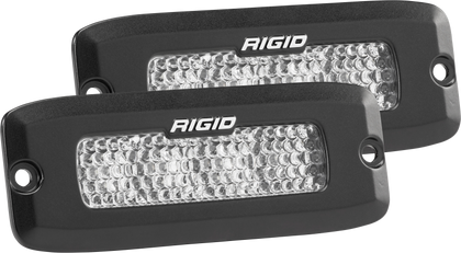 Rigid Industries SRQ - 60 Deg. Lens - White - Flush Mount - Set of 2