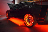 Oracle LED Illuminated Wheel Rings - Double LED - Red NO RETURNS