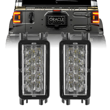 Oracle 2018+ Jeep Wrangler JL Dual Function Reverse LED Flush Taillight - Amber/White SEE WARRANTY