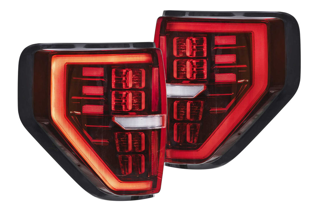 XB LED Tails: Ford F150 (09-14) (Pair / Red)