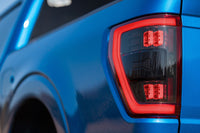 XB LED Tails: Ford F150 (2021+) (Pair / BLIS / Red)