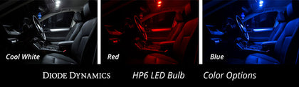 36mm HP6 LED Blue Pair Diode Dynamics
