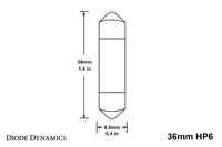 36mm HP6 LED Red Pair Diode Dynamics