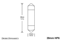 39mm HP6 LED Warm White Pair Diode Dynamics