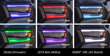2019 Ram Midline RGBW DRL Boards