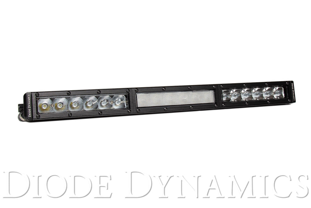18 Inch LED Light Bar  Single Row Straight Clear Combo Each Stage Series