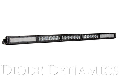 30 Inch LED Light Bar  Single Row Straight Clear Combo Each Stage Series