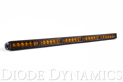 30 Inch LED Light Bar  Single Row Straight Amber Driving Each Stage Series