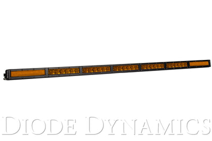 42 Inch LED Light Bar  Single Row Straight Amber Combo Each Stage Series