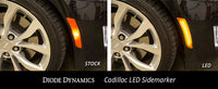 Cadillac ATS LED Sidemarkers Pair 14-19 Cadillac CTS Non V Smoked Pair Diode Dynamics