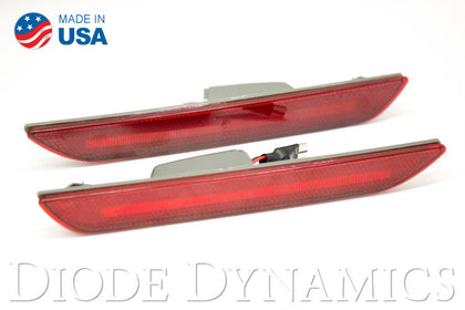 Mustang 2015 EU LED Sidemarkers Red Set