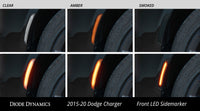 15-20 Dodge Charger LED Sidemarkers Amber/Red Set