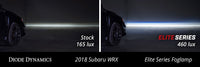 Elite Series Fog Lamps for 2015-2021 Subaru WRX Pair Cool White 6000K Diode Dynamics