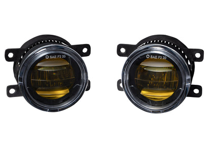 Elite Series Fog Lamps for 2006-2009 Ford Mustang Pair Yellow 3000K Diode Dynamics