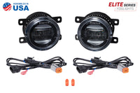 Elite Series Type A Fog Lamps, Yellow Pair Diode Dynamics