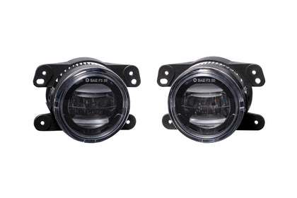 Elite Series Fog Lamps for 2011-2013 Jeep Grand Cherokee Pair Cool White 6000K Diode Dynamics