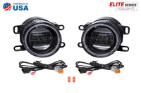 Elite Series Fog Lamps for 2011-2013 Lexus IS350 Pair Cool White 6000K Diode Dynamics