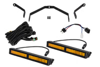 Tundra 12 Inch LED Driving Light Kit Amber Wide