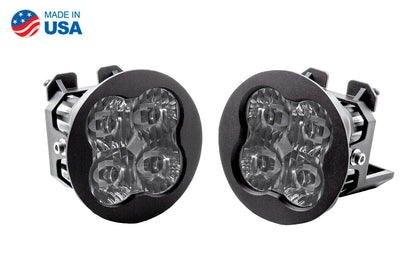 SS3 LED Fog Light Kit for 2014-2018 GMC Sierra 2500/3500 White SAE/DOT Driving Sport Diode Dynamics