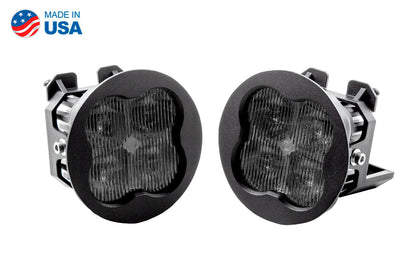 SS3 LED Fog Light Kit for 2014-2018 GMC Sierra 2500/3500 White SAE/DOT Fog Sport Diode Dynamics