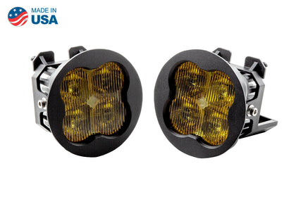 SS3 LED Fog Light Kit for 2014-2018 GMC Sierra 2500/3500 Yellow SAE/DOT Fog Sport Diode Dynamics