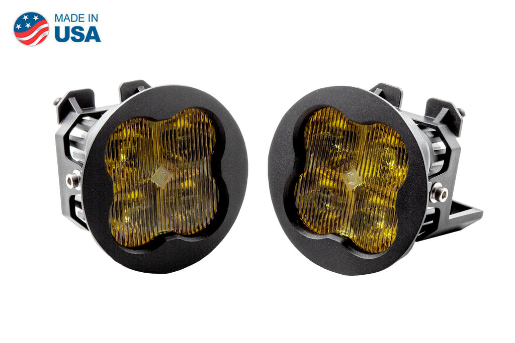 SS3 LED Fog Light Kit for 2015-2019 GMC Canyon Yellow SAE/DOT Fog Pro