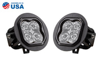 SS3 LED Fog Light Kit for 2011-2014 Ford F150 White SAE/DOT Driving Sport