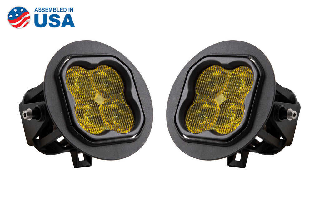 SS3 LED Fog Light Kit for 2007-2013 Toyota Tundra Yellow SAE/DOT Fog Pro