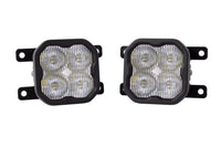 SS3 LED Fog Light Kit for 2021 Ford Bronco (w/ Standard Bumper), White SAE/DOT Fog Sport Diode Dynamics