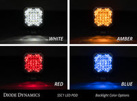 Stage Series C1 LED Pod Sport White Wide Standard WBL Pair Diode Dynamics