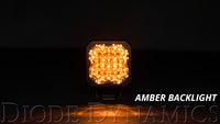 Stage Series C1 LED Pod Sport Yellow Flood Standard ABL Pair Diode Dynamics