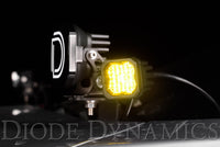 Stage Series C1 LED Pod Sport Yellow Spot Standard ABL Pair Diode Dynamics