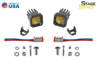 Stage Series C1 LED Pod Sport Yellow Spot Standard ABL Pair Diode Dynamics