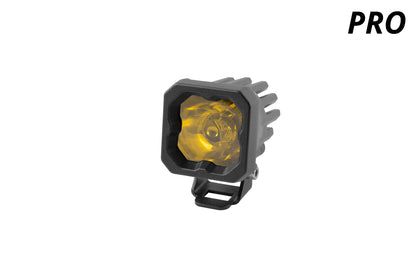 Stage Series C1 LED Pod Pro Yellow Wide Standard ABL Each Diode Dynamics