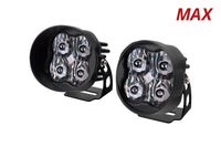 SS3 LED Pod Max White SAE Fog Angled LH Sngle Diode Dynamics