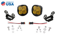 SS3 LED Pod Max Yellow SAE Fog Angled Pair Diode Dynamics