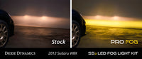 SS3 LED Fog Light Kit for 11-14 Subaru WRX White SAE/DOT Driving Pro