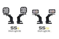SS3 LED Ditch Light Kit for 15-20 Chevrolet Colorado Sport White Driving Diode Dynamics