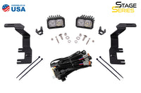 SS3 LED Ditch Light Kit for 2015-2021 Colorado/Canyon, Sport White Combo Diode Dynamics
