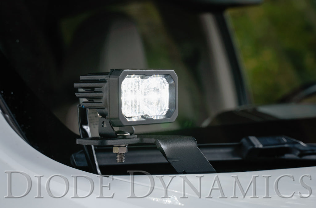 SS3 LED Ditch Light Kit for 2015-2021 GMC Canyon, Pro White Combo
