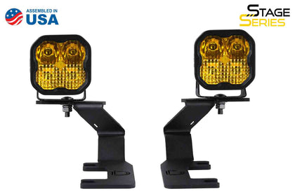 SS3 LED Ditch Light Kit for 2015-2021 Colorado/Canyon Pro Yellow Combo Diode Dynamics