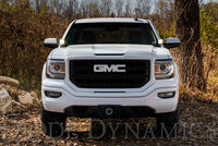 SS3 LED Ditch Light Kit for 2014-2019 GMC Sierra 1500, Pro Yellow Driving Diode Dynamics