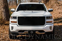 SSC2 LED Ditch Light Kit for 2014-2019 Chevrolet Silverado 1500, Sport White Combo Diode Dynamics
