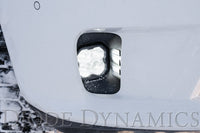 SS3 LED Fog Light Kit for 13-18 Ram 1500 White SAE/DOT Driving Sport Diode Dynamics