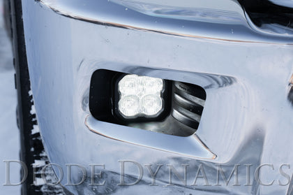 SS3 LED Fog Light Kit for 10-18 Ram 2500/3500 White SAE/DOT Driving Pro Diode Dynamics