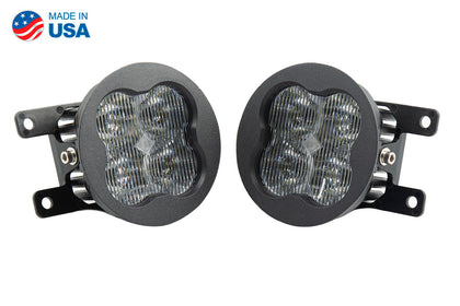 SS3 LED Fog Light Kit for 2012-2014 Acura TL White SAE/DOT Fog Max Diode Dynamics