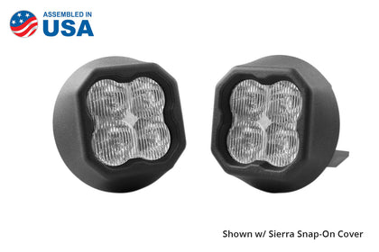 SS3 LED Fog Light Kit for 2014-2019 GMC Sierra 2500/3500 White SAE/DOT Fog Max Diode Dynamics