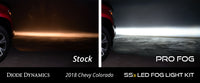 SS3 LED Fog Light Kit for 2015-2019 Chevrolet Silverado 2500/3500 Yellow SAE/DOT Fog Max Diode Dynamics