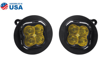 SS3 LED Fog Light Kit for 2013-2019 Subaru Outback Yellow SAE/DOT Fog Max Diode Dynamics